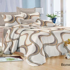 Постельное белье Satin collection Волны (микросатин)
