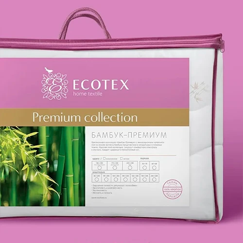 Одеяло Ecotex Бамбук-Премиум облегченное (хлопок) Одеяло Ecotex Бамбук-Премиум облегченное (хлопок)