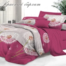 Постельное белье Bella Vita Luxe Красный бархат (бязь-люкс)
